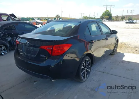 2017 Toyota Corolla Se z USA, uszkodzony, nr VIN 2T1BURHE1HC771716